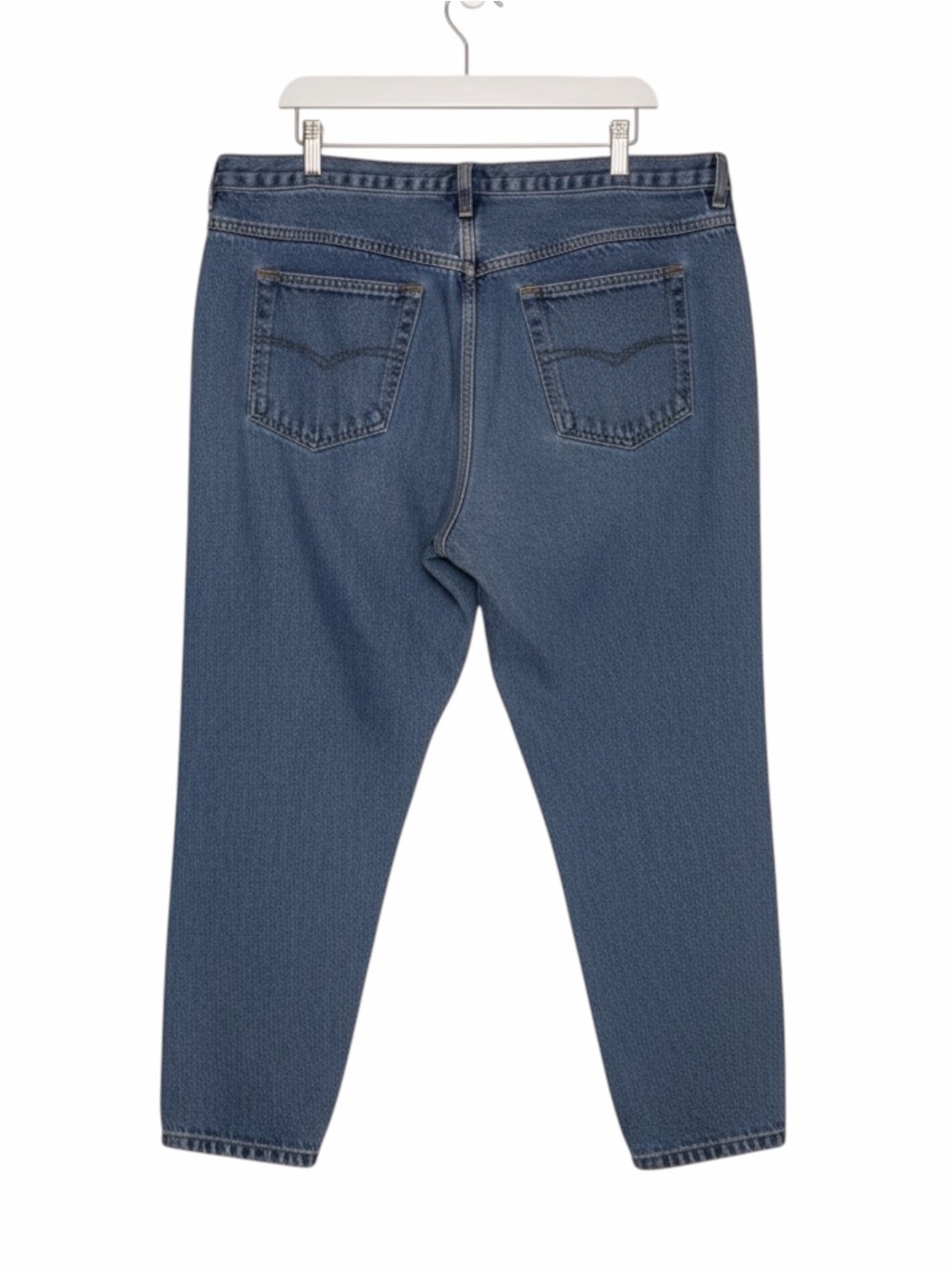 Avenue Blues Crop Jeans Denim Pants Tapered Leg Blue Women 22P - Picture 3 of 7